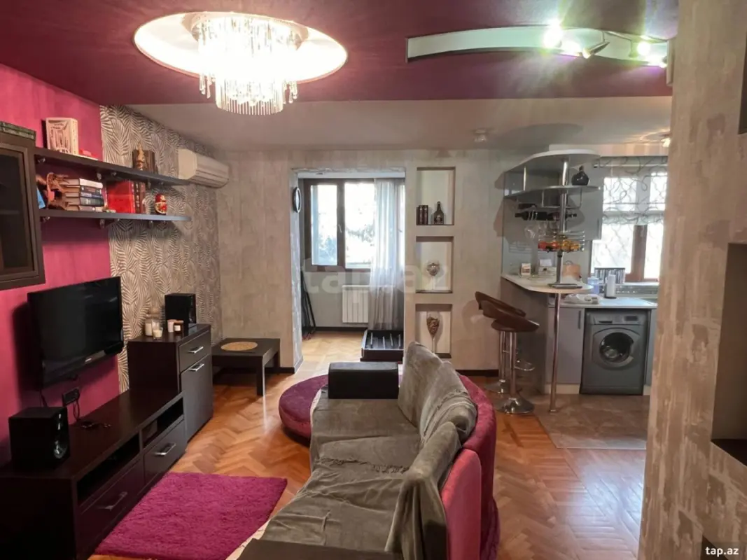 Satılır 2 otaqlı mənzil 44 m²