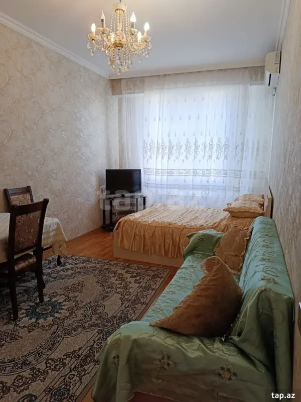Kirayə verilir 1 otaqlı yeni tikili 50 m²