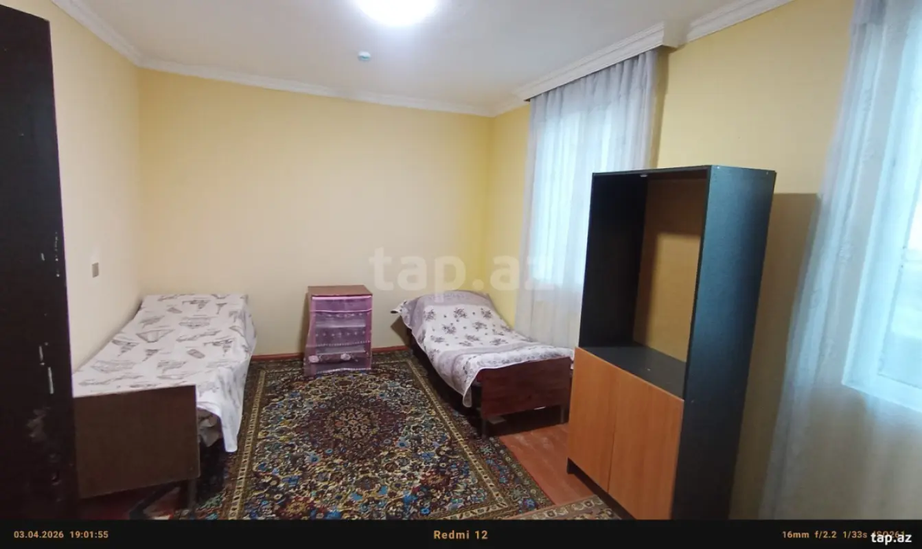 Kirayə verilir 3 otaqlı həyət evi 80 m²
