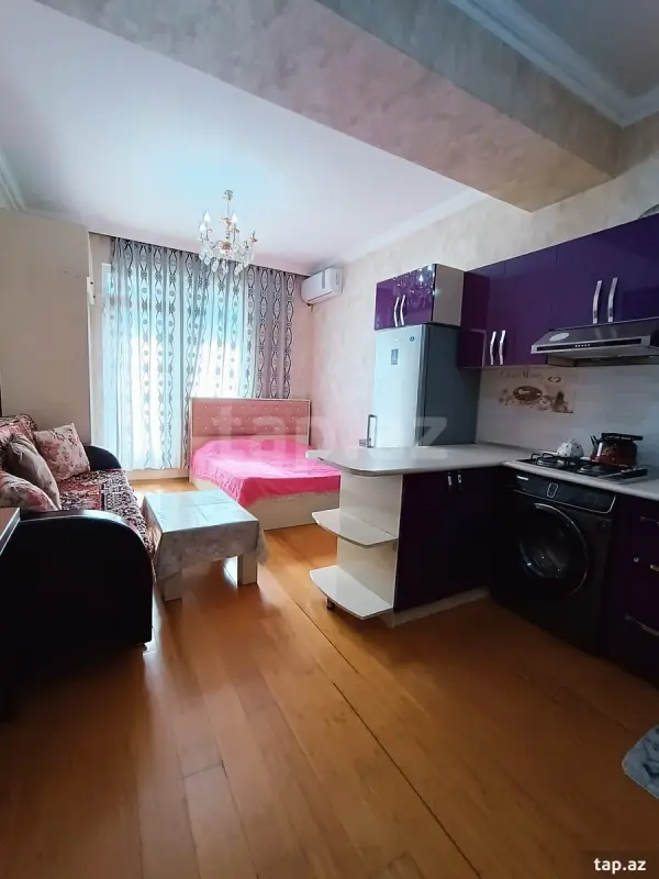 Kirayə verilir 1 otaqlı yeni tikili 32 m²