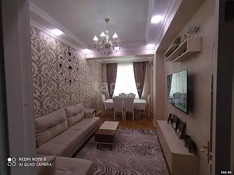 Satılır 3 otaqlı yeni tikili 110 m² — Bakı, Memar Əcəmi yanı 3 otaq 110.00 m²