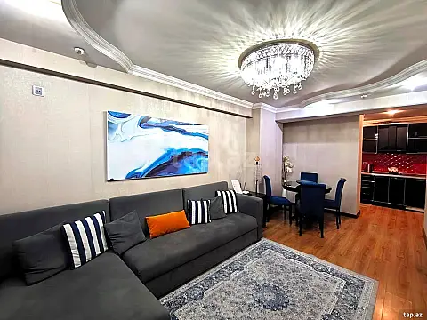 Kirayə verilir 3 otaqlı yeni tikili 90 m² — Bakı, Nərimanov 3 otaq 90.00 m²
