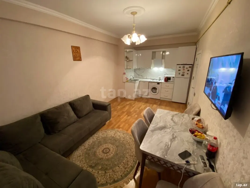 Kirayə verilir 2 otaqlı yeni tikili 46 m²