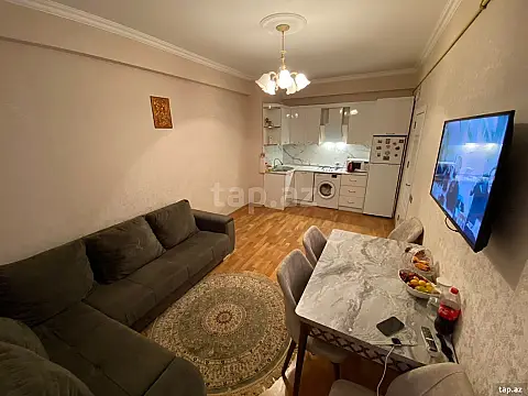 Kirayə verilir 2 otaqlı yeni tikili 46 m² — Xırdalan, Xırdalan 2 otaq 46.00 m²