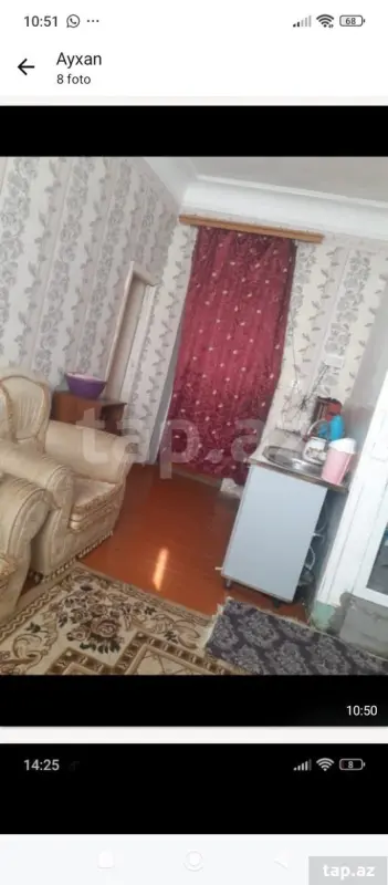 Kirayə verilir 2 otaqlı mənzil 54 m²