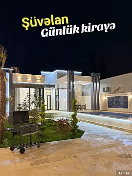 Kirayə verilir 4 otaqlı həyət evi 400 m² — Bakı, Şüvəlan 4 otaq 400.00 m²