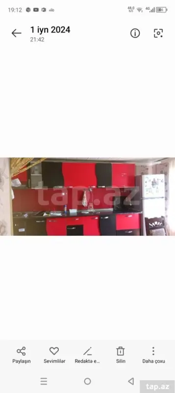 Kirayə verilir 3 otaqlı həyət evi 80 m²