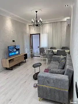 Kirayə verilir 2 otaqlı yeni tikili 76 m² — Sumqayıt 2 otaq 76.00 m²
