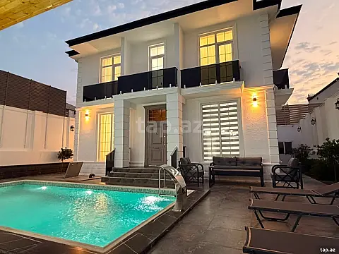 Kirayə verilir 5 otaqlı həyət evi 250 m² — Sumqayıt, Novxanı 5 otaq 250.00 m²