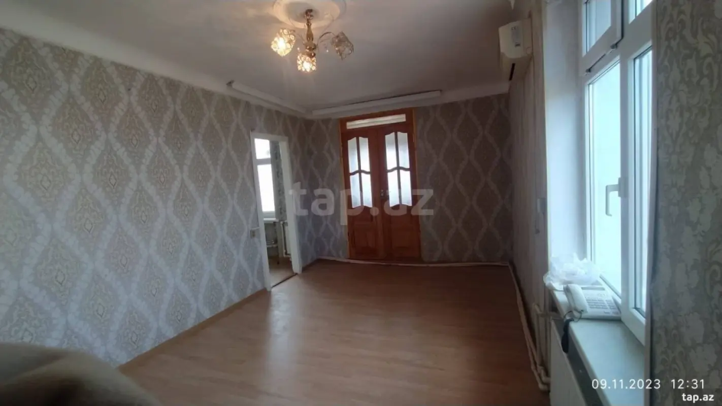 Kirayə verilir 1 otaqlı mənzil 33 m²