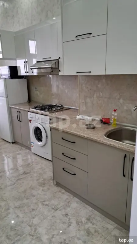 Kirayə verilir 1 otaqlı yeni tikili 55 m²