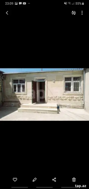 Kirayə verilir 3 otaqlı həyət evi 100 m²