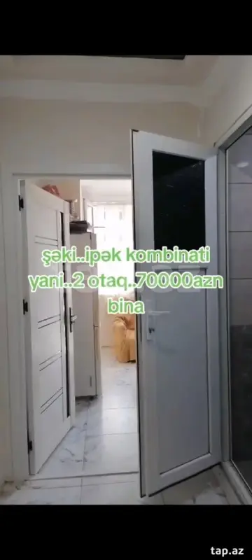 Satılır 1 otaqlı mənzil 40 m²