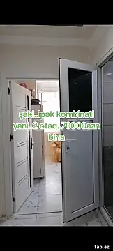 Satılır 1 otaqlı mənzil 40 m² — Şəki 1 otaq 40.00 m²