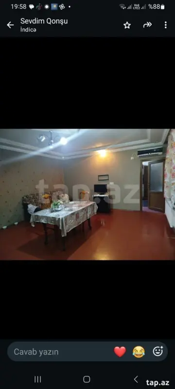 Kirayə verilir 3 otaqlı həyət evi 100 m²