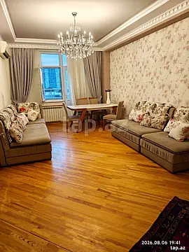 Kirayə verilir 3 otaqlı yeni tikili 122 m² — Bakı, Memar Əcəmi yanı 3 otaq 122.00 m²