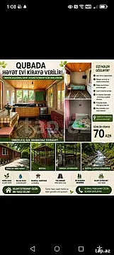Kirayə verilir 2 otaqlı həyət evi 100 m² — Bakı 2 otaq 100.00 m²