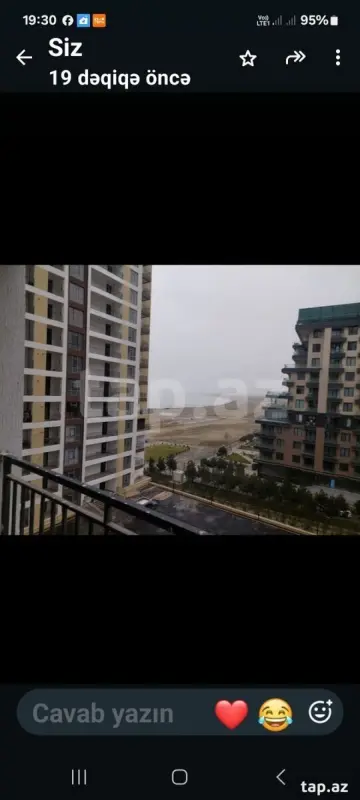 Satılır 2 otaqlı yeni tikili 68 m²
