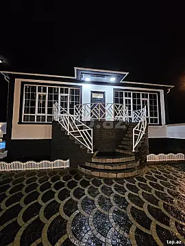 Satılır 3 otaqlı həyət evi 130 m² — Qəbələ 3 otaq 130.00 m²