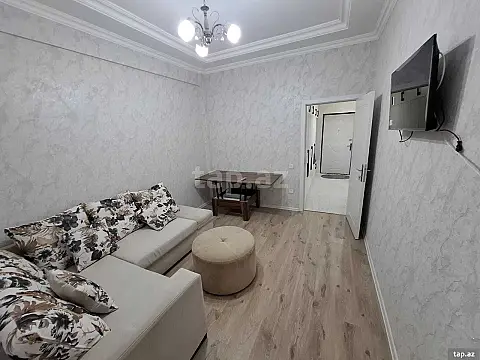 Kirayə verilir 2 otaqlı yeni tikili 70 m² — Sumqayıt, Saray 2 otaq 70.00 m²