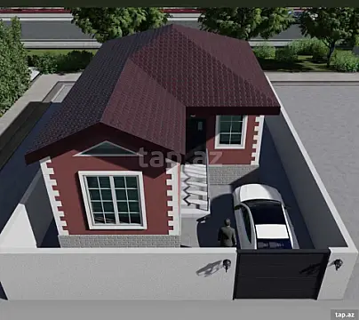 Satılır 3 otaqlı həyət evi 90 m² — Bakı, Masazır 3 otaq 90.00 m²