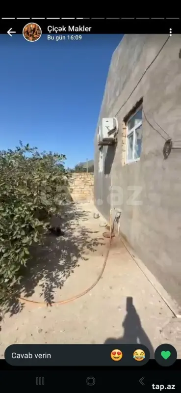 Satılır 3 otaqlı həyət evi 80 m²