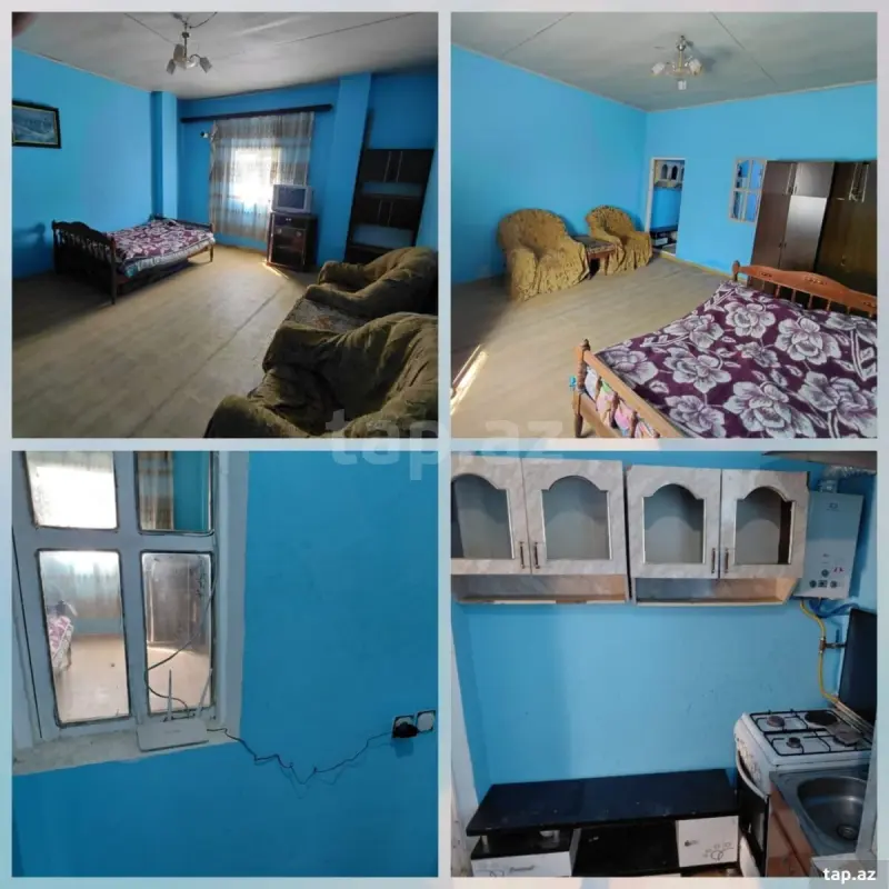 Kirayə verilir 1 otaqlı həyət evi 85 m²