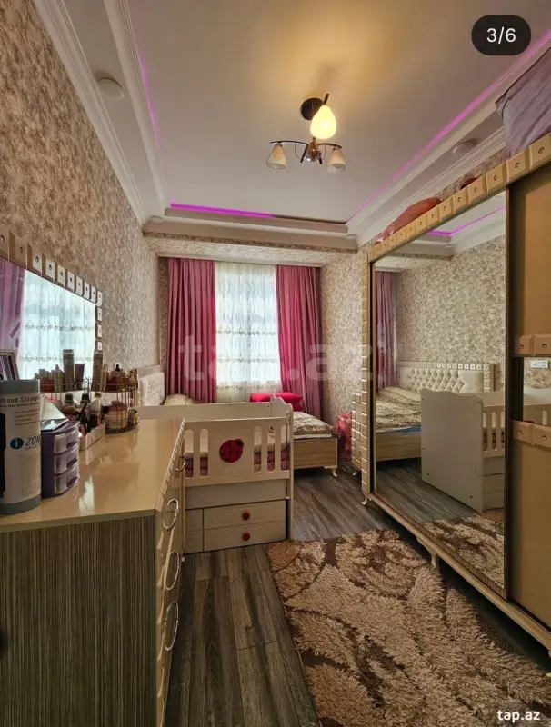 Satılır 2 otaqlı yeni tikili 62 m²