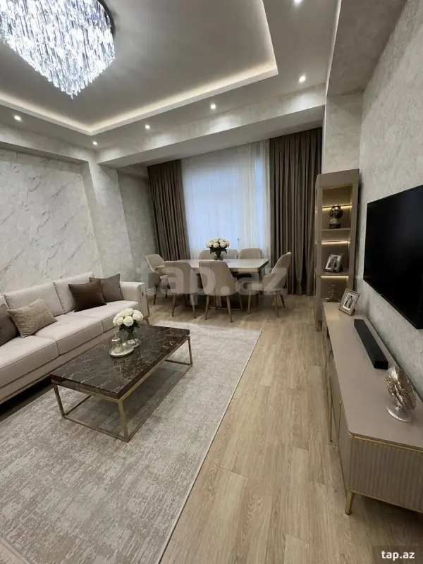 Kirayə verilir 2 otaqlı yeni tikili 75 m²