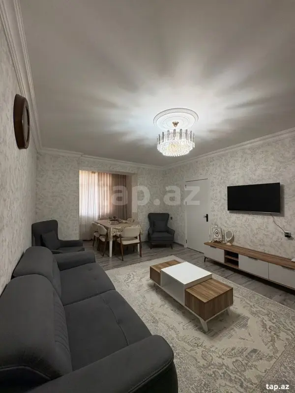 Satılır 2 otaqlı mənzil 44 m²