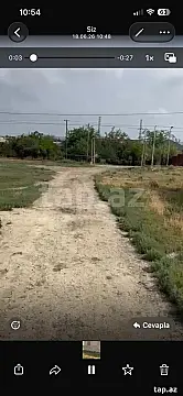 Satılır torpaq sahəsi — Mingəçevir