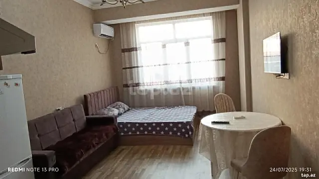 Kirayə verilir 1 otaqlı yeni tikili 31 m² — Xırdalan, Xırdalan 1 otaq 31.00 m²