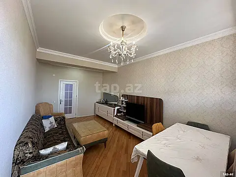 Satılır 2 otaqlı yeni tikili 59.1 m² — Bakı, Yeni Yasamal 2 otaq 59.10 m²