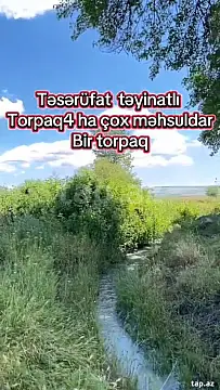 Satılır torpaq sahəsi — Qəbələ