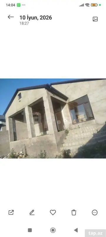 Satılır 4 otaqlı həyət evi 100 m²
