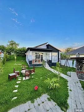 Kirayə verilir 4 otaqlı həyət evi 90 m² — Qəbələ 4 otaq 90.00 m²