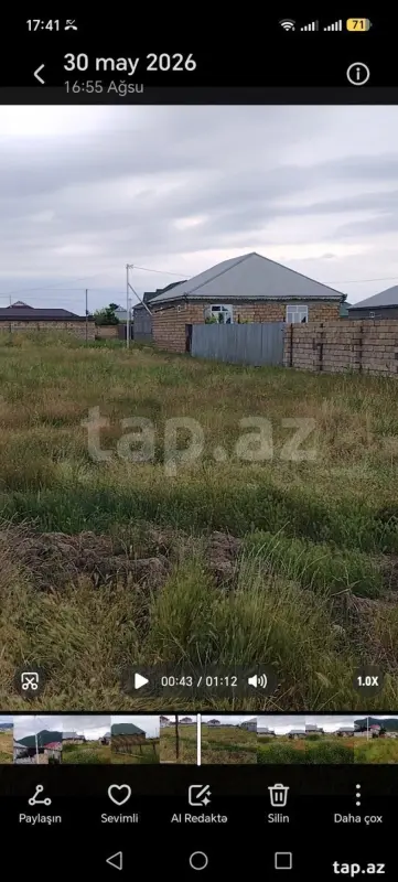 Satılır 3 otaqlı həyət evi 5 m²