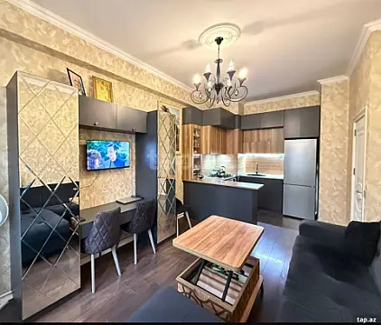 Satılır 2 otaqlı yeni tikili 45 m² — Bakı, Yeni Günəşli 2 otaq 45.00 m²