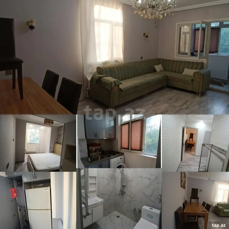 Kirayə verilir 2 otaqlı mənzil 35 m²