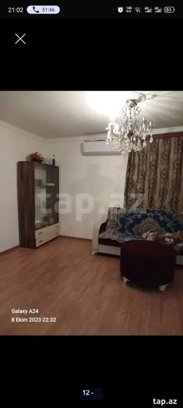 Kirayə verilir 2 otaqlı həyət evi 38 m²