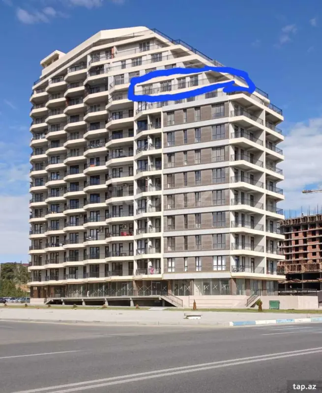 Satılır 2 otaqlı yeni tikili 93.4 m²