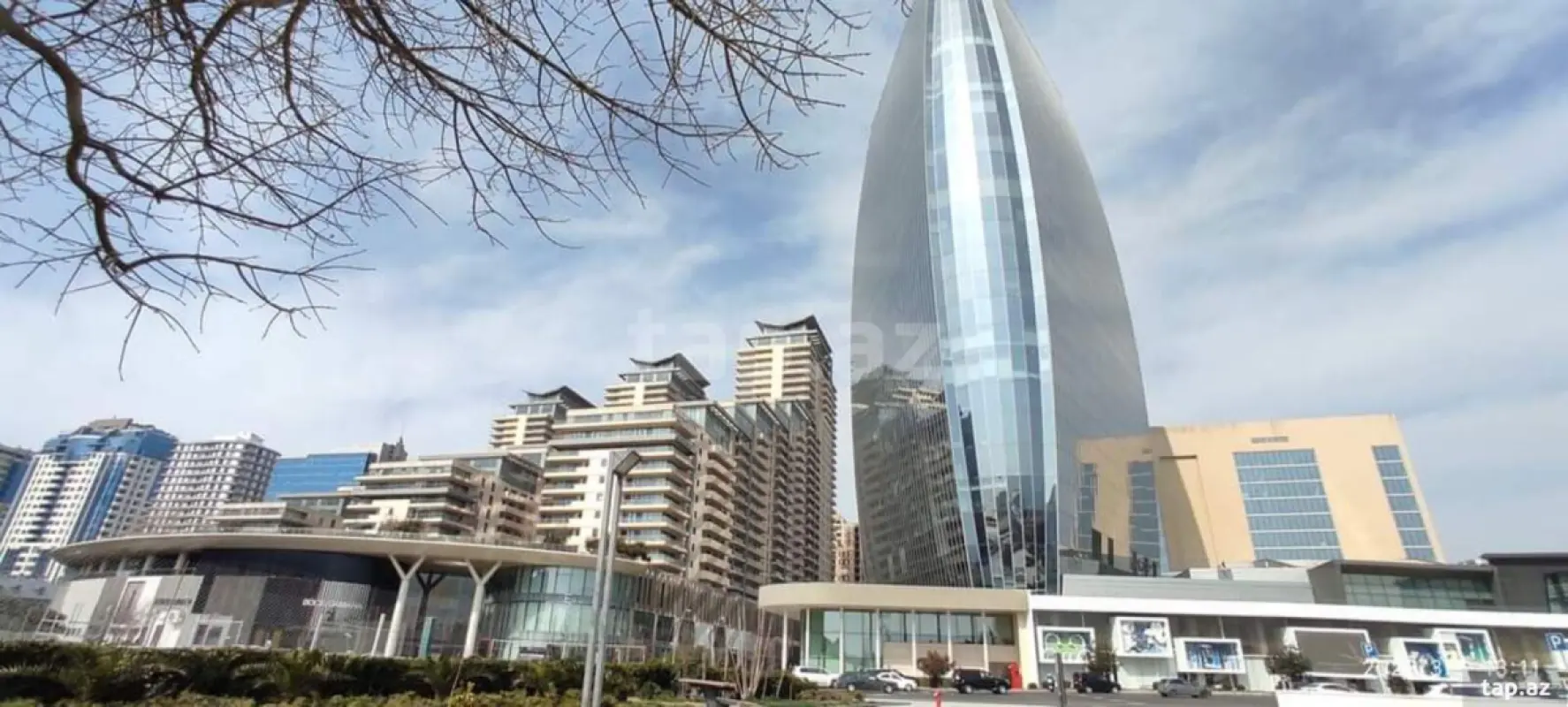 Kirayə verilir 2 otaqlı yeni tikili 84 m²