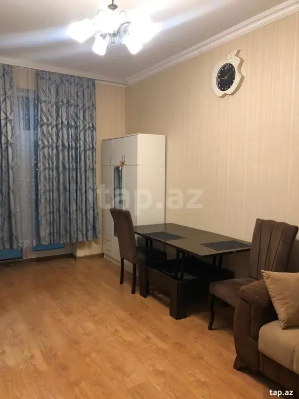 Kirayə verilir 1 otaqlı yeni tikili 40 m²