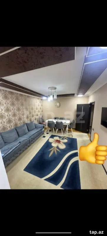 Kirayə verilir 3 otaqlı mənzil 60 m²