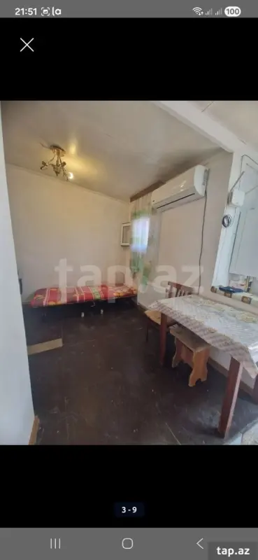Kirayə verilir 2 otaqlı həyət evi 30 m²
