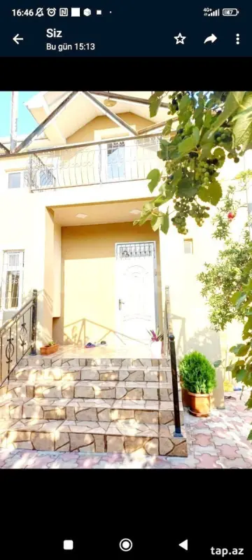 Kirayə verilir 3 otaqlı həyət evi 120 m²