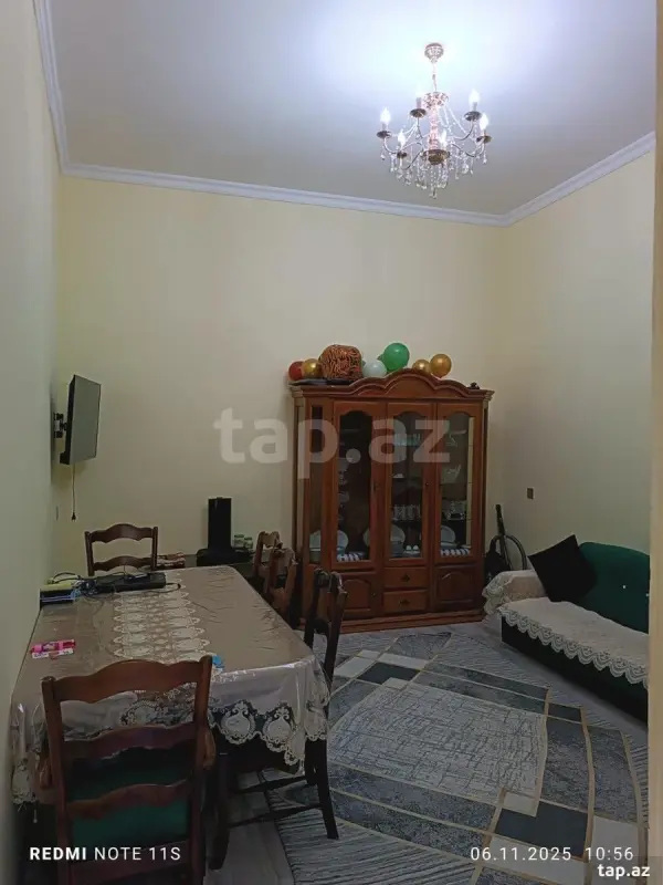 Satılır 2 otaqlı mənzil 56 m²
