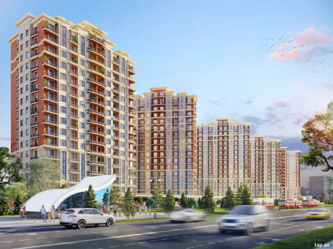 Satılır 2 otaqlı yeni tikili 62 m²