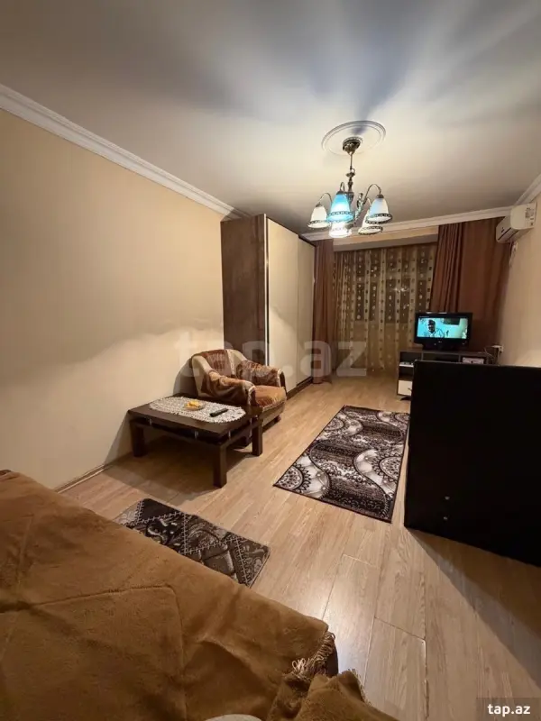 Kirayə verilir 1 otaqlı mənzil 35 m²