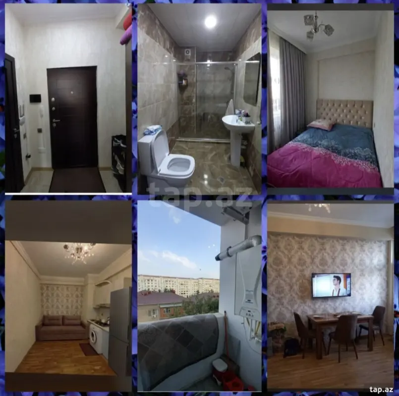 Kirayə verilir 2 otaqlı yeni tikili 90 m²